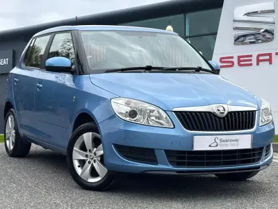 Used Skoda Fabia SE 2013 Blue Hatchback