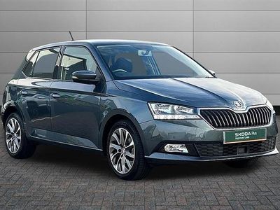 Quartz grey metallic Used 2021 Skoda Fabia SE Drive Hatchback | £12,470 (Fair price)