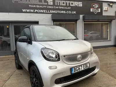Used Smart ForTwo Coupé Premium 71 HP (52 kW) 2017 Black Coupe