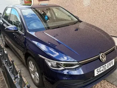 Used VW Golf VII Pro 150 HP (110 kW) 2020 Blue Hatchback