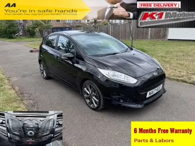 Usado Ford Fiesta ST-Line 2017 Negro Utilitario