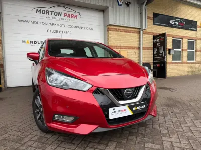 Usado Nissan Micra Acenta Limited Edition 90 HP (66 kW) 2019 Vermelho Citadino