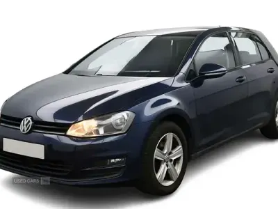 Used VW Golf VII Edition 110 HP (80 kW) 2016 Blue Hatchback