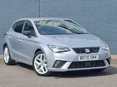 Used Seat Ibiza FR 95 HP (69 kW) 2021 Silver Hatchback