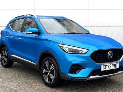 Used MG ZS Excite 106 HP (77 kW) 2023 Blue SUV