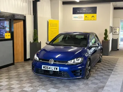 Usado VW Golf VII R 300 HP (220 kW) 2015 Azul Citadino