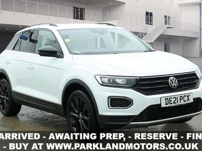 Used VW T-Roc Black Edition 150 HP (110 kW) 2021 White SUV