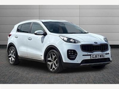Begagnad Kia Sportage GT-Line 134 HK (98 kW) 2017 Vit SUV