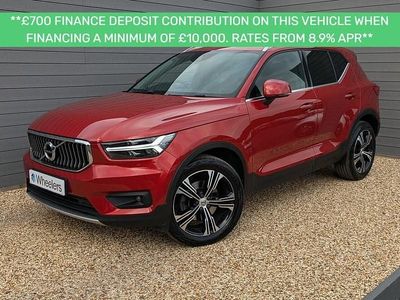 Red Used 2022 Volvo XC40 Inscription SUV | £25,995 (Fair price)