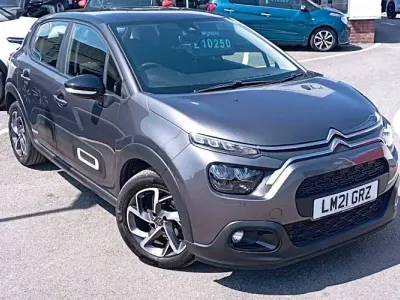 Used Citroën C3 PureTech 83 HP (61 kW) 2021 Grey Hatchback
