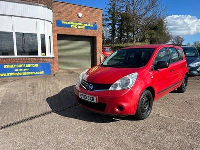 Used Nissan Note Visia 90 HP (66 kW) 2010 Red Hatchback