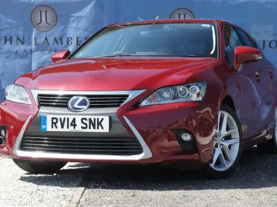 Used Lexus CT200h 2014 Red Hatchback