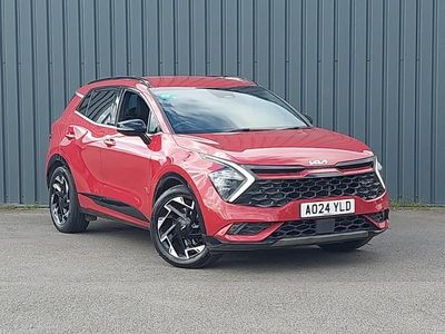 Used Kia Sportage GT-Line 157 HP (115 kW) 2024 Red SUV