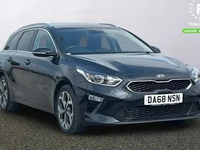 Used Kia Ceed Sportswagon 116 HP (85 kW) 2018 Black Estate