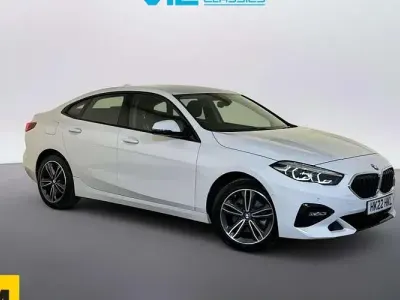 Used BMW 218 Sport Line 136 HP (100 kW) 2022 White Coupe