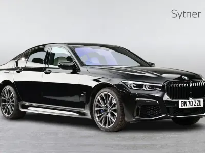 Begagnad BMW 740 M Sport 320 HK (235 kW) 2020 Svart Sedan