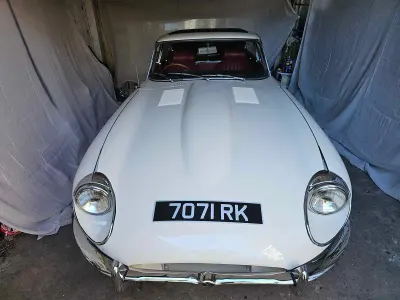 Used Jaguar E-Type 1984 White Cabriolet