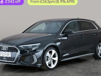 Used Audi A3 Sportback S-Line 150 HP (110 kW) 2023 Black Hatchback