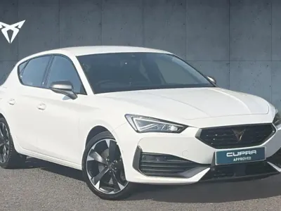 Used Cupra Leon VZ1 310 HP (228 kW) 2023 White Hatchback