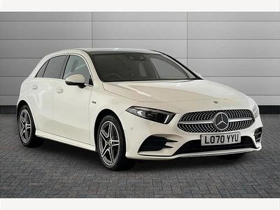 White Used 2021 Mercedes A250 AMG Line Premium Plus Hatchback | £22,195 (Fair price)