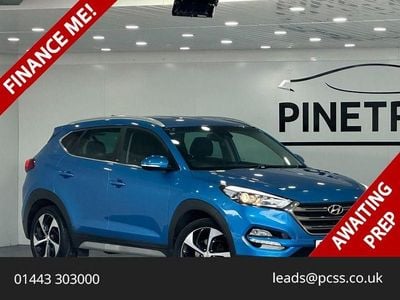 Used Hyundai Tucson Edition 177 HP (130 kW) 2018 Blue SUV
