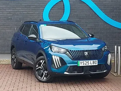 Used Peugeot e-2008 Allure 100 kW (136 HP) 2025 Blue SUV