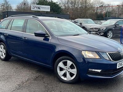 Blue Used 2017 Skoda Octavia SE Technology Estate | £8,995 (Fair price)