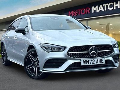 Silver Used 2022 Mercedes CLA250e Shooting Brake AMG line Estate | £20,000 (Fair price)