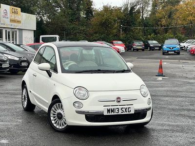 White Used 2013 Fiat 500 Lounge Hatchback | £3,495 (Good price)