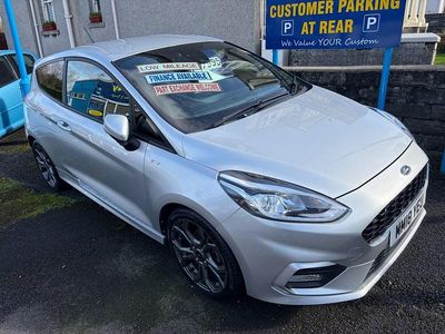 Used Ford Fiesta ST-Line 2018 Silver Hatchback