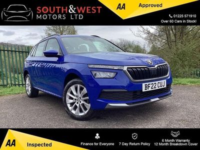 Used Skoda Kamiq SE 110 HP (80 kW) 2022 Blue SUV