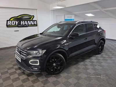 Usado VW T-Roc R-line 150 HP (110 kW) 2019 Preto SUV
