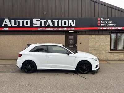 Used Audi A3 S-Line 150 HP (110 kW) 2017 White Hatchback