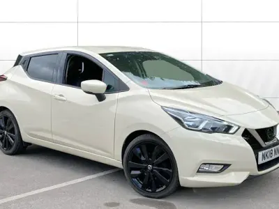 Used Nissan Micra Tekna 90 HP (66 kW) 2018 White Hatchback