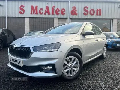 Used Skoda Fabia SE 85 HP (62 kW) 2025 Silver Hatchback