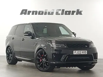 Used Land Rover Range Rover Sport 400 HP (294 kW) 2022 Black SUV