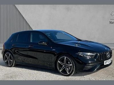 Used Mercedes A35 AMG Premium 320 HP (235 kW) 2023 Black Hatchback