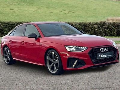 Red Used 2020 Audi A4 Black Edition Sedan | £19,995 (Fair price)