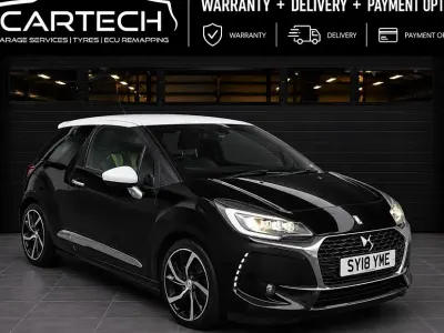 Used DS Automobiles DS3 Prestige 2018 Black Hatchback