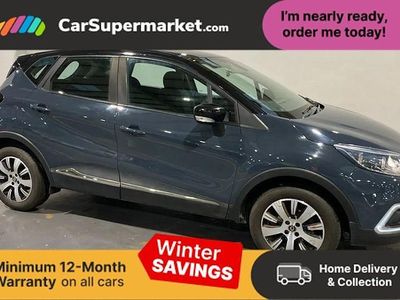 Blue/black Used 2019 Renault Captur Play SUV | £7,497 (Fair price)