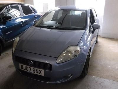 Used Fiat Grande Punto Dynamic 77 HP (56 kW) 2007 Blue Hatchback