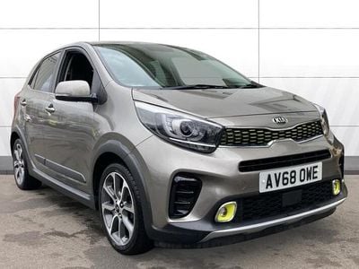 Second-hand Kia Picanto X-Line 83 CP (61 kW) 2018 Argintiu Hatchback