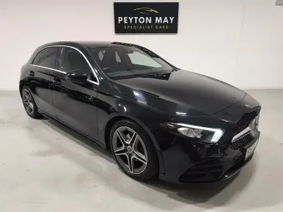 Used Mercedes A180 AMG line 116 HP (85 kW) 2020 Black Hatchback