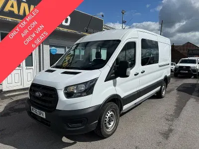 Used Ford Transit 130 HP (95 kW) 2022 White Van