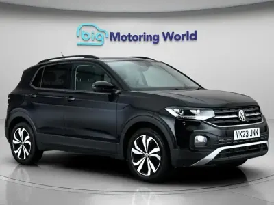 Used VW T-Cross Black Edition 110 HP (80 kW) 2023 Black SUV