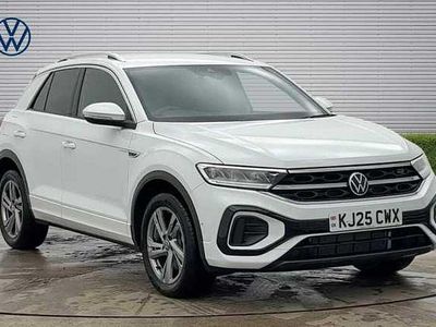 Used VW T-Roc R-line 150 HP (110 kW) 2025 White SUV