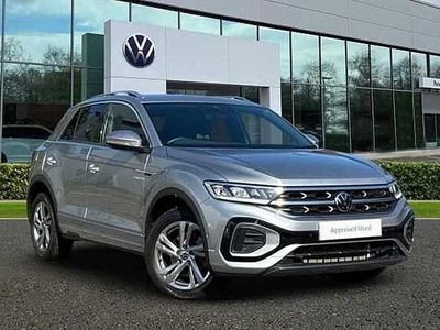 Silver Used 2022 VW T-Roc R-line SUV | £23,699 (Fair price)