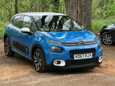 Używany Citroën C3 Flair 2018 Niebieski Hatchback