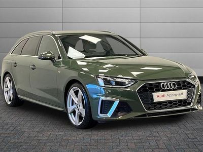 District green Used 2024 Audi A4 S-Line Estate | £29,490 (A bit pricey)