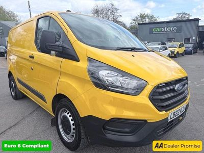 Used Ford Transit Custom 2022 Yellow Van